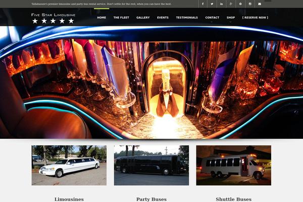fivestarlimorentals.com site used Provisions