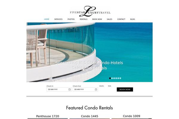 Parkcity theme site design template sample