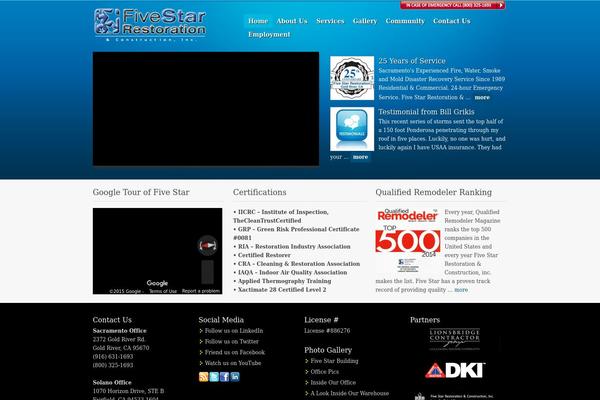 Metric theme site design template sample