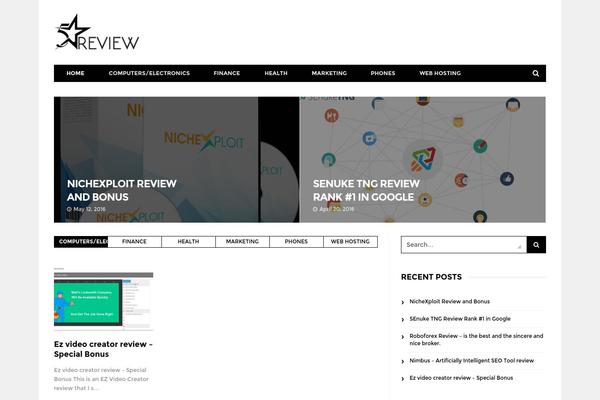 fivestarreview.net site used Beach