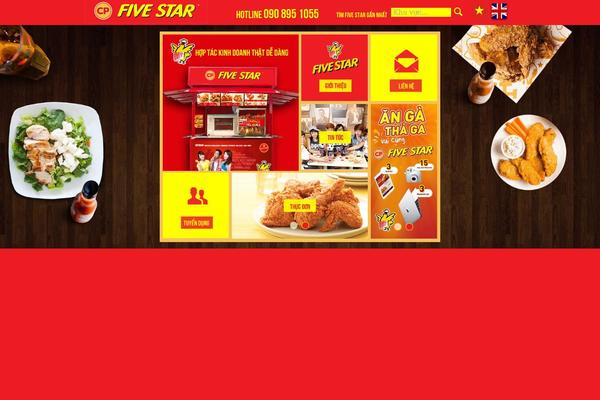 Fivestar theme site design template sample