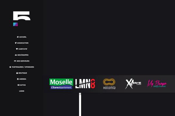 PlayerX theme site design template sample