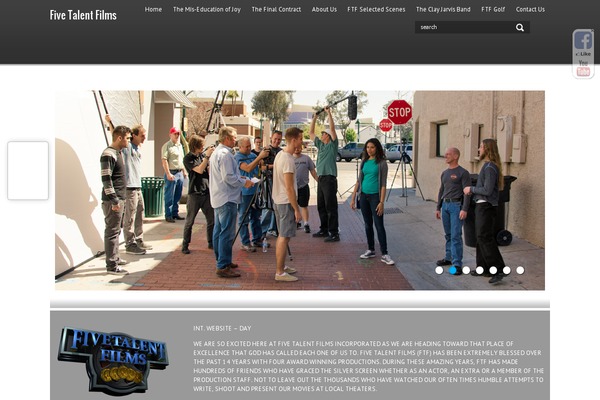 Universe theme site design template sample