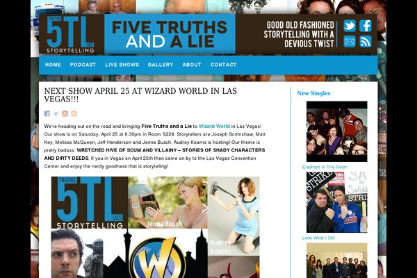 Blix theme site design template sample