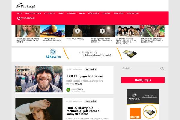Site using Wp-gbcf plugin