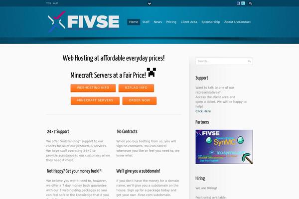 fivse.com site used Flare