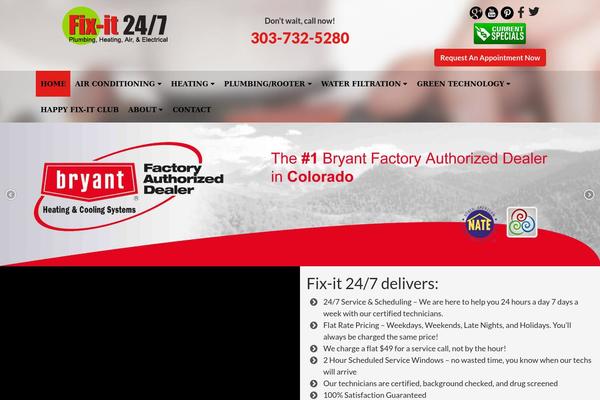 Fixit website example screenshot