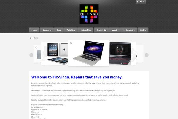 Barely Corporate theme site design template sample