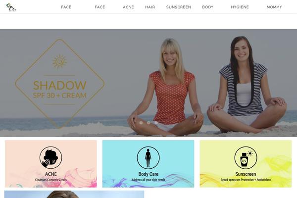 Ronneby theme site design template sample