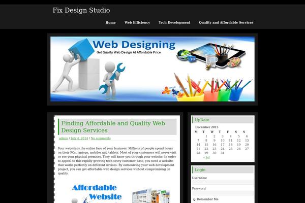 zeePersonal theme site design template sample