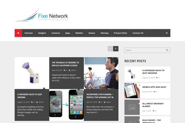 NewsTimes theme site design template sample