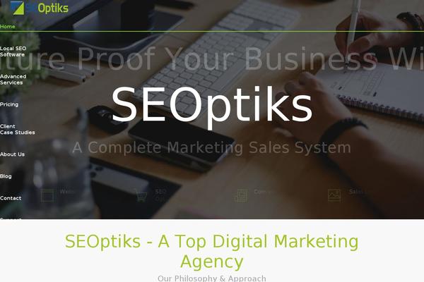Bizspeak theme site design template sample