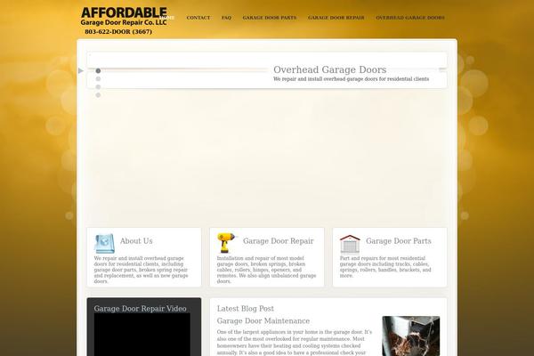 Simplicius theme site design template sample