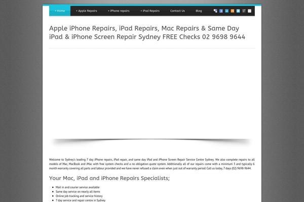 Blue Diamond v1.05 theme site design template sample