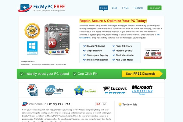 KLEO theme site design template sample