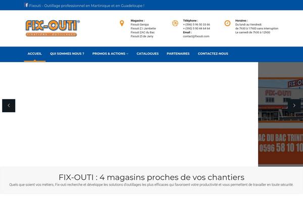 Industries theme site design template sample