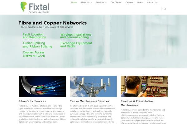 A theme site design template sample