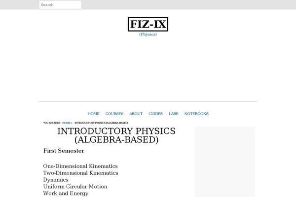fiz-ix.com site used Drop Shipping