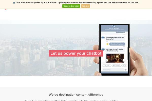 fiz.com site used Fiz