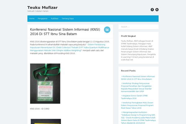 The Box theme site design template sample