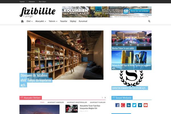 Newspaper theme site design template sample