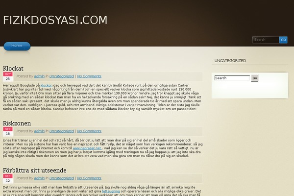 Arclite theme site design template sample