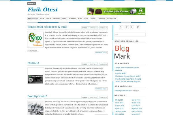 Bisade theme site design template sample
