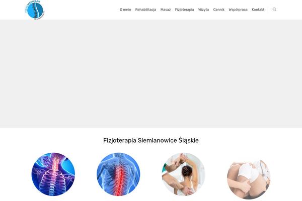 fizjomedicare.pl site used Frontend