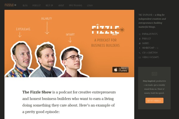 fizzleshow.com site used Fizzle_02