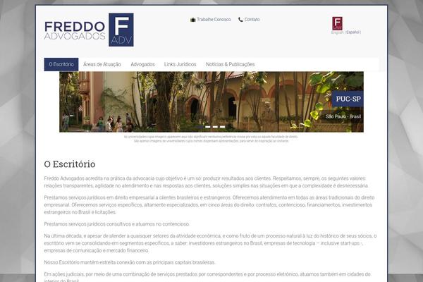 Accelerate theme site design template sample