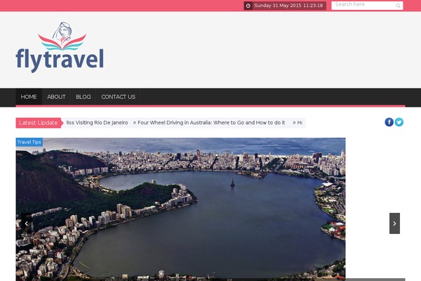 SaladMag theme site design template sample