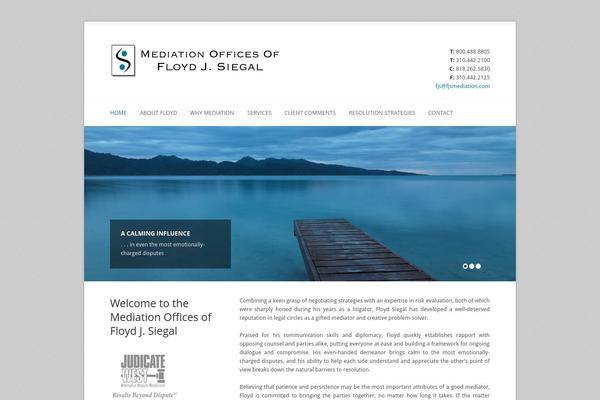 Primo-wp theme site design template sample