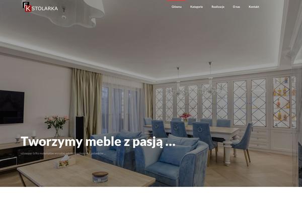 Ronneby theme site design template sample
