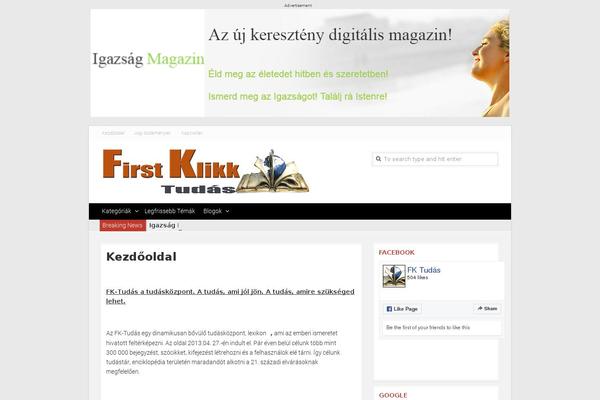 Tdmagazine theme site design template sample
