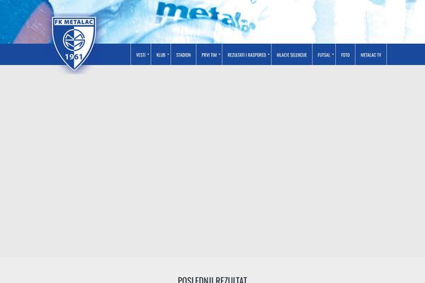 Site using SportsPress - Manage Leagues & Sports Clubs plugin