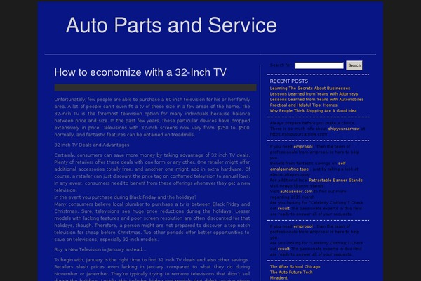 Twenty Fifteen theme site design template sample