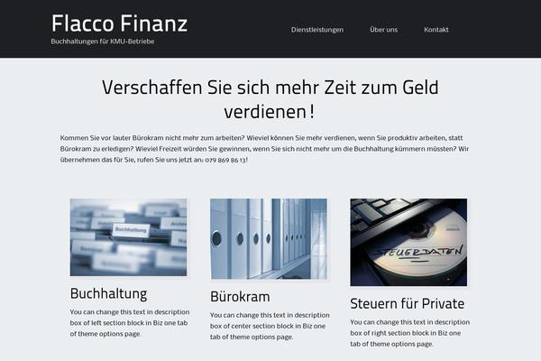 Alexandria theme site design template sample
