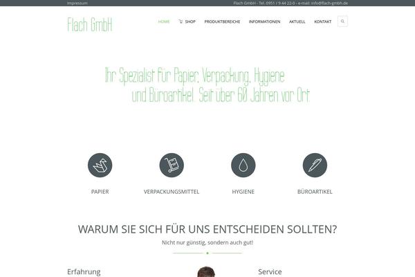 flach-gmbh.de site used Creatika-wp