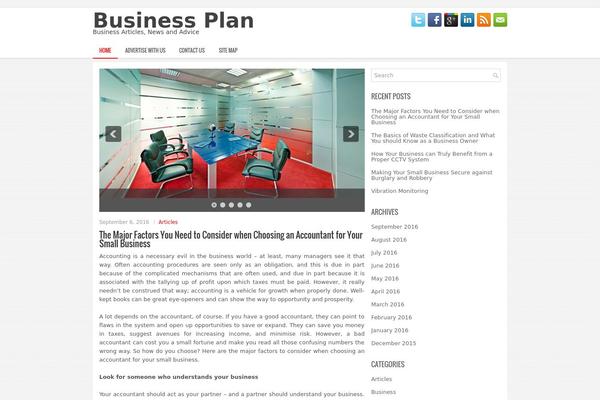 flagbusinessplan.com site used Biz