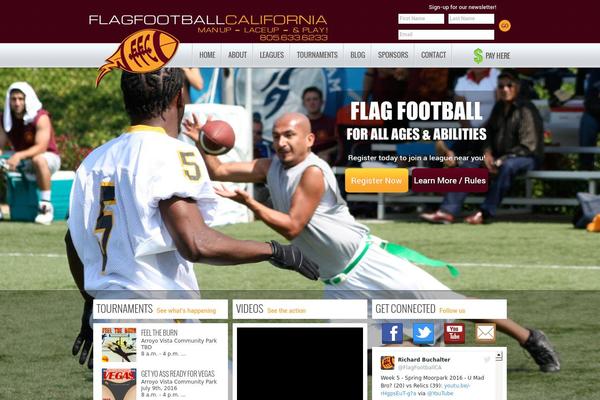 flagfootballcalifornia.com site used Arras-la
