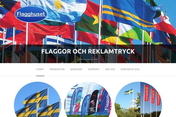 flagghuset.se site used Theme50763