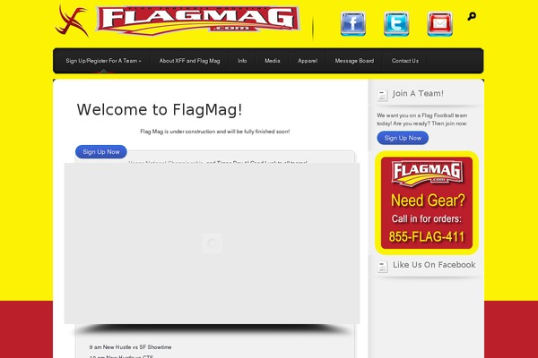 flagmag.com site used Polished