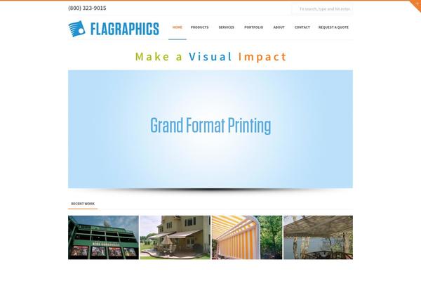 Gridz theme site design template sample