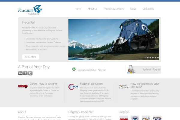 Vulcan theme site design template sample