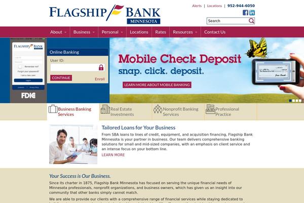 Site using Banksite-slider plugin