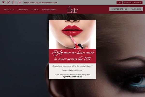 Flair theme site design template sample