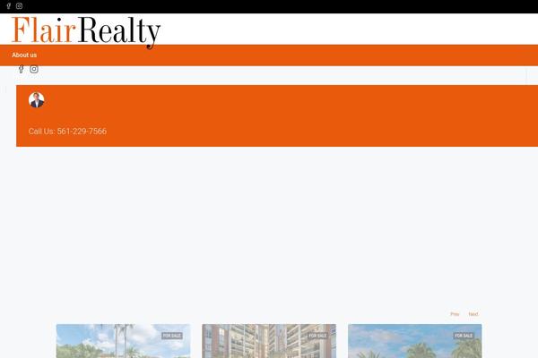 Houzez-child theme site design template sample