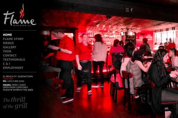 flamegrill.co.nz site used Flame
