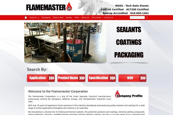 flamemaster.com site used Offlinebiz8