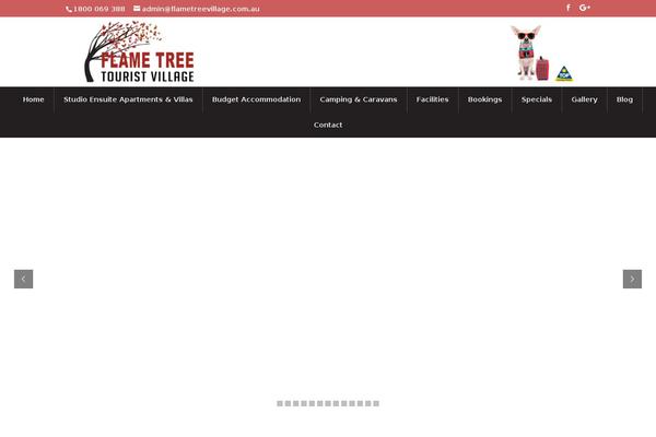 flametreevillage.com.au site used Webicswp